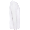 T-shirt manches longues homme Blanc Fruit of the Loom Valueweight – vue 3