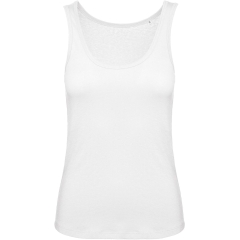 Débardeur Inspire Bio Femme Blanc B&C – Coton Biologique