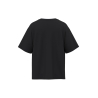 T-shirt oversize unisex Noir 220 g/m² – iDeal Basic Brand – vue 2