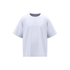 T-shirt oversize unisexe Blanc – iDeal Basic Brand
