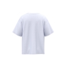 T-shirt oversize unisexe Blanc – iDeal Basic Brand – vue 2