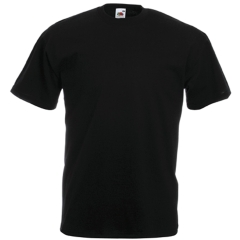 T-shirt homme Valueweight Noir – Fruit of the Loom