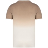 T-shirt écoresponsable Dip Dye unisexe Beige Native Spirit – vue 2