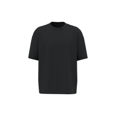 T-shirt Oversize Manches Courtes Kariban Noir