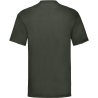 T-shirt homme Valueweight vert Fruit of the Loom – vue 2