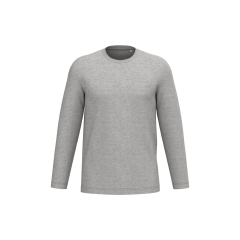 T-shirt écoresponsable manches longues Gris Native Spirit