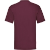 T-shirt homme Valueweight bordeaux – Fruit of the Loom – vue 2