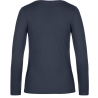 T-shirt manches longues femme Marine 185 g/m² B&C E190 – vue 2