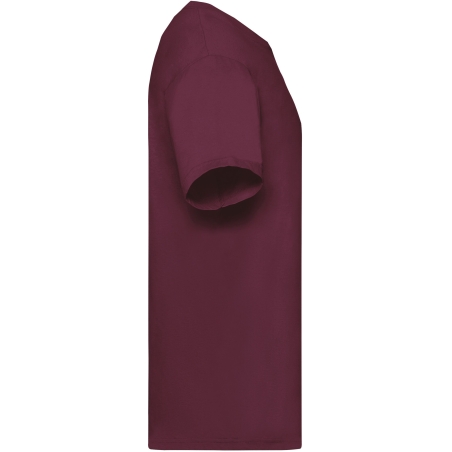 T-shirt homme Valueweight bordeaux – Fruit of the Loom – vue 3