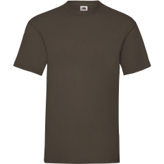T-shirt homme Valueweight Marron – Fruit of the Loom