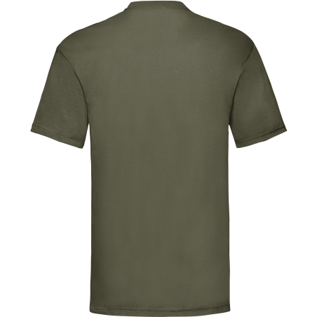 T-shirt homme Valueweight Classic Olive Fruit of the Loom – vue 2