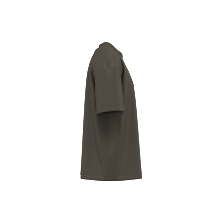 T-shirt oversize manches courtes Khaki Kariban – Vert – vue 3