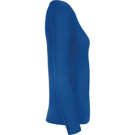 T-shirt manches longues femme Royal Blue 185 g/m² B&C – vue 3