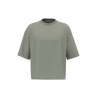 T-shirt boxy écoresponsable épaules tombantes Vert Native Spirit