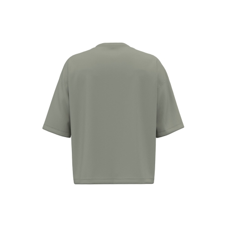 T-shirt boxy écoresponsable épaules tombantes Vert Native Spirit – vue 2