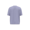 T-shirt oversize manches courtes violet Kariban – vue 2