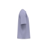 T-shirt oversize manches courtes violet Kariban – vue 3