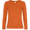 T-shirt manches longues femme B&C E190 Orange