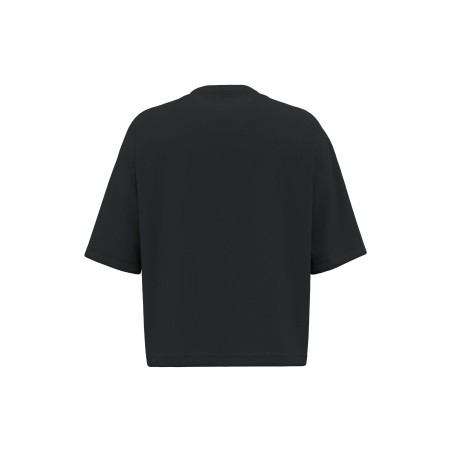 T-shirt boxy oversize écoresponsable homme Noir – Native Spirit – vue 2