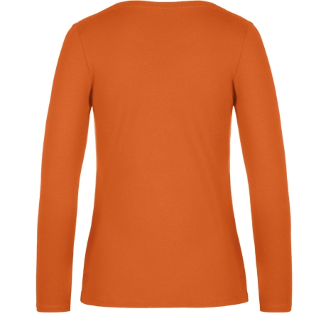 T-shirt manches longues femme B&C E190 Orange – vue 2