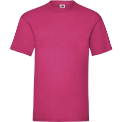 T-shirt homme Valueweight Fuchsia – Fruit of the Loom