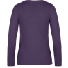 T-shirt manches longues femme B&C E190 Violet – vue 2