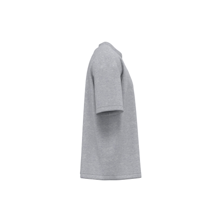 T-shirt oversize manches courtes Gris Kariban – 220 g/m² – vue 3