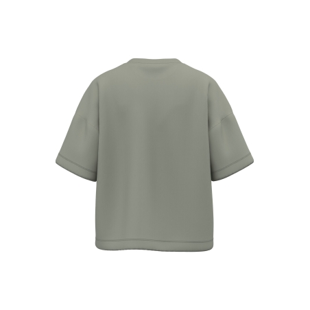 T-shirt boxy écoresponsable épaules tombantes Vert amande Native Spirit – vue 2