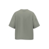 T-shirt boxy écoresponsable épaules tombantes Vert amande Native Spirit – vue 2