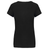 T-shirt col rond slim femme noir 160 g/m² – Kariban – vue 2
