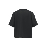 T-shirt écoresponsable boxy épaules tombantes Noir Native Spirit – vue 2