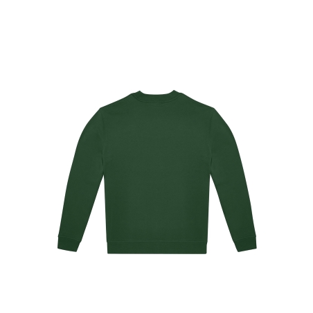 Sweat-shirt col rond ID.332 Vert Bottle Green B&C – Unisexe – vue 2