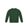 Sweat-shirt col rond ID.332 Vert Bottle Green B&C – Unisexe – vue 2