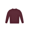 Sweat-shirt col rond unisexe Bordeaux B&C ID.332