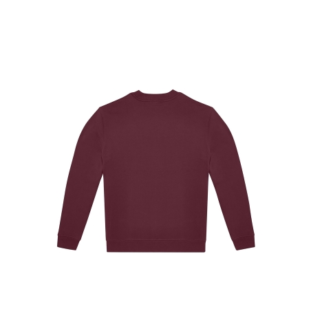 Sweat-shirt col rond unisexe Bordeaux B&C ID.332 – vue 2