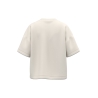 T-shirt boxy écoresponsable épaules tombantes femme Blanc Native Spirit – vue 2