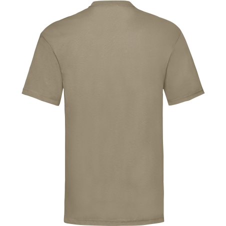 T-shirt homme Valueweight Beige Fruit of the Loom – vue 2