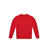 Sweat-shirt col rond unisexe Rouge ID.332 B&C – vue 2