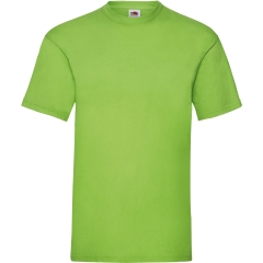 T-shirt Valueweight Vert lime Fruit of the Loom – 165 g/m²