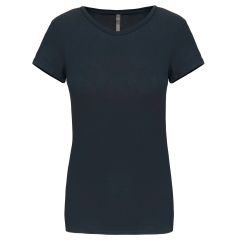 T-shirt col rond femme slim marine 160 g/m² Kariban