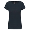 T-shirt col rond femme slim marine 160 g/m² Kariban