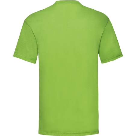 T-shirt Valueweight Vert lime Fruit of the Loom – 165 g/m² – vue 2