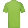 T-shirt Valueweight Vert lime Fruit of the Loom – 165 g/m² – vue 2