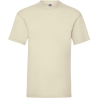 T-shirt homme Valueweight beige 165 g/m² – Fruit of the Loom