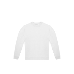 Sweat-shirt col rond ID.332 unisexe Blanc B&C – 280 g/m²