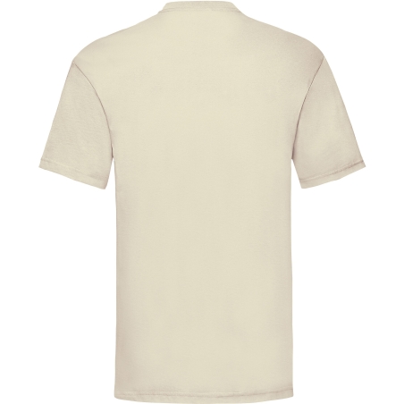 T-shirt homme Valueweight beige 165 g/m² – Fruit of the Loom – vue 2