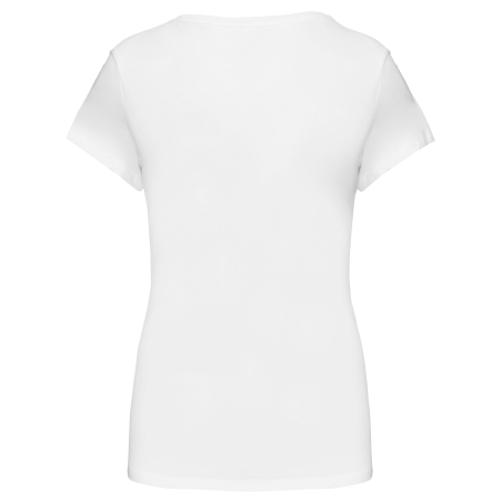 T-shirt col rond slim femme Blanc Kariban – 160 g/m² – vue 2