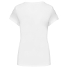 T-shirt col rond slim femme Blanc Kariban – 160 g/m² – vue 2