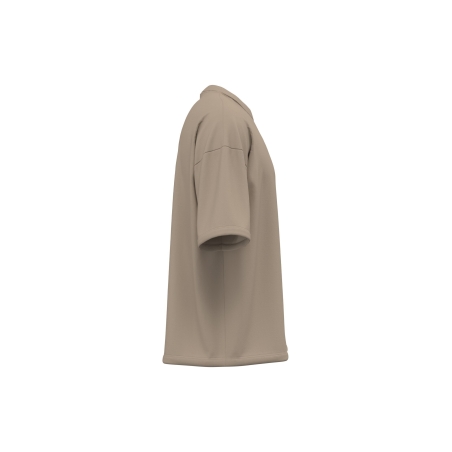 T-shirt oversize écoresponsable beige Native Spirit – vue 3