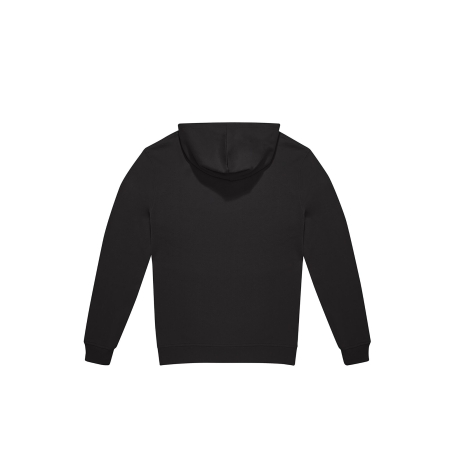 Sweat-shirt capuche unisexe ID.333 Noir B&C – vue 2